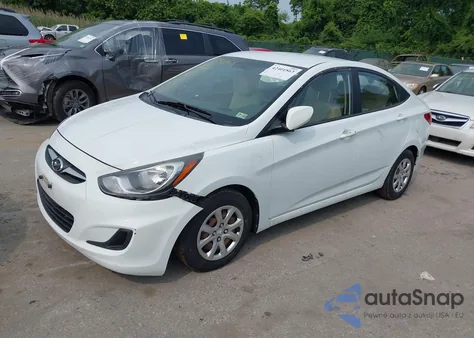 2013 Hyundai Accent Gls из США, поврежденный, VIN KMHCT4AE0DU493372